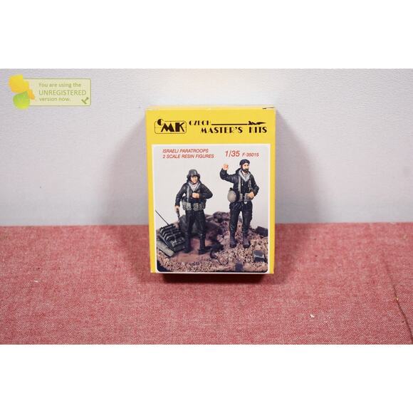 CMK F-35015 Israeli Paratroops Resin Figures 1/35 - Picture 1 of 5